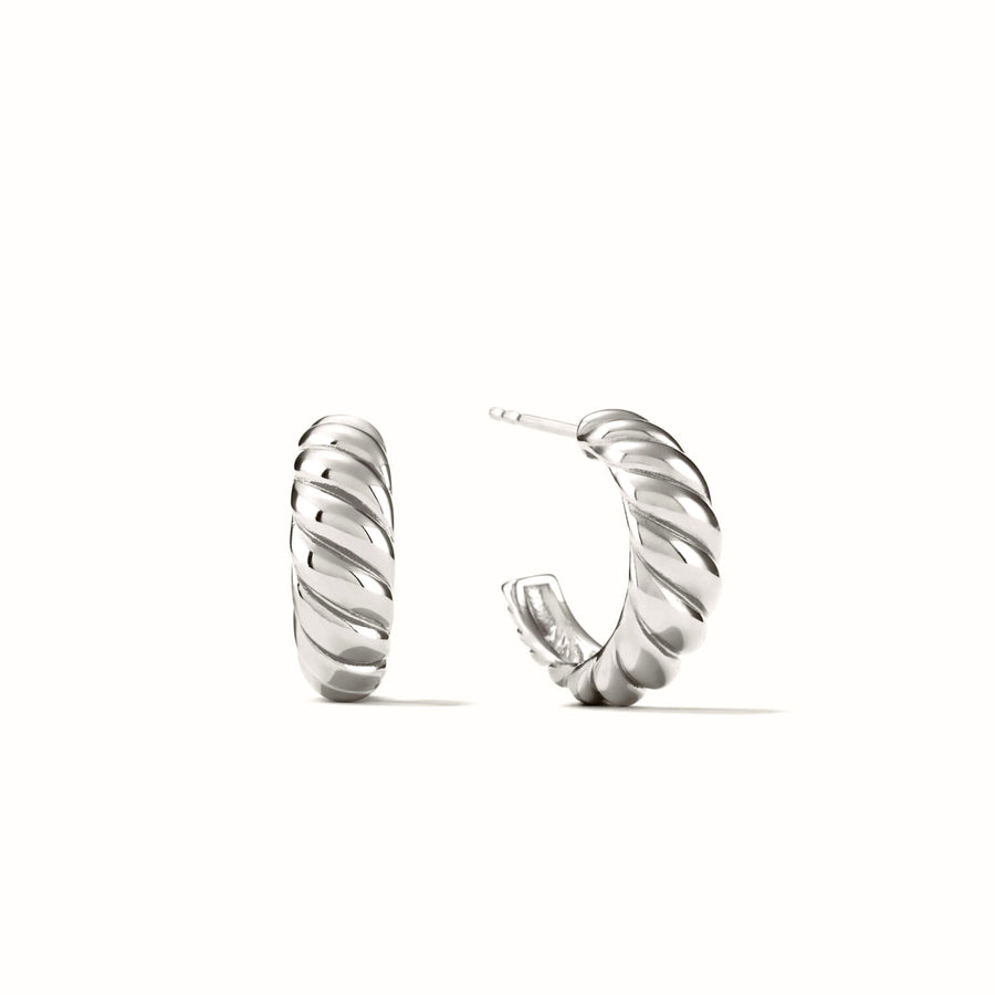 Coil Hoop Earrings