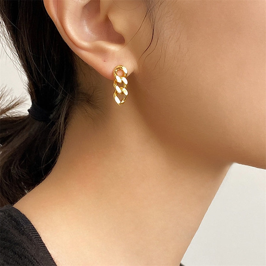 Three-Way Coupling Earrings