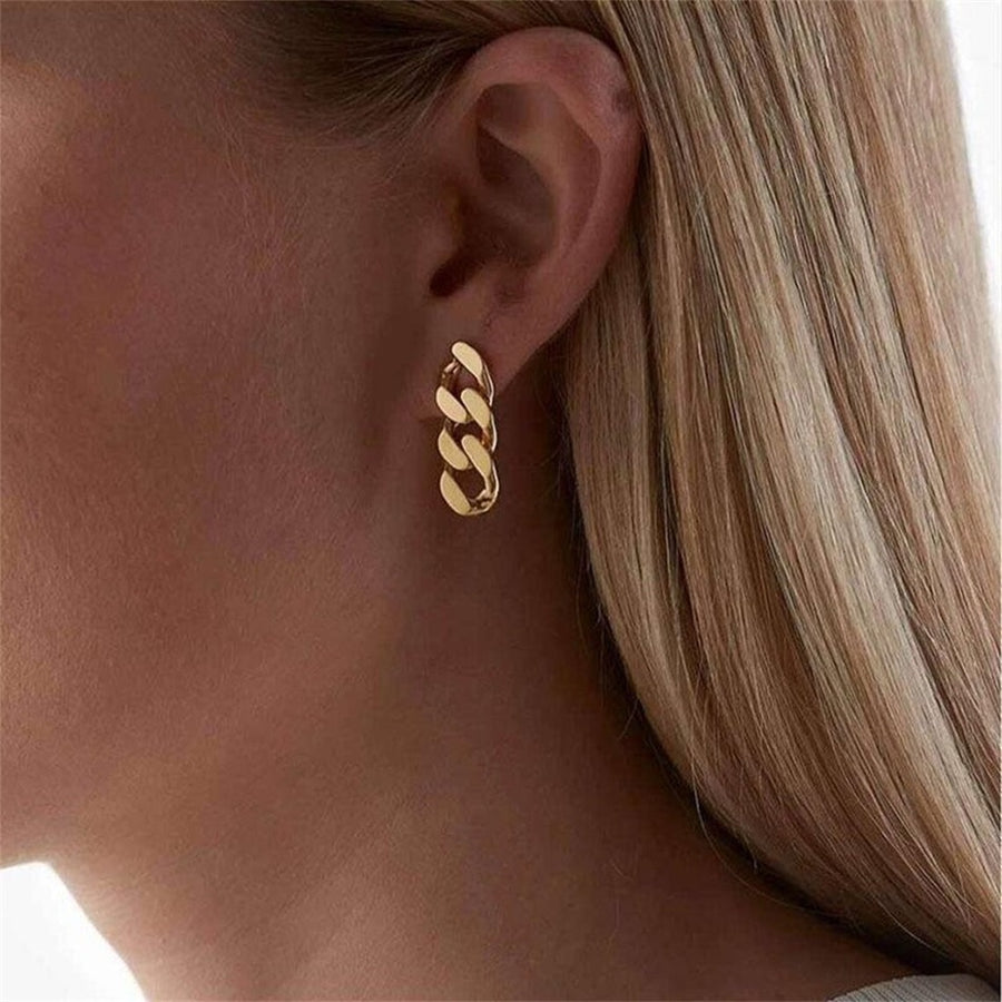 Three-Way Coupling Earrings