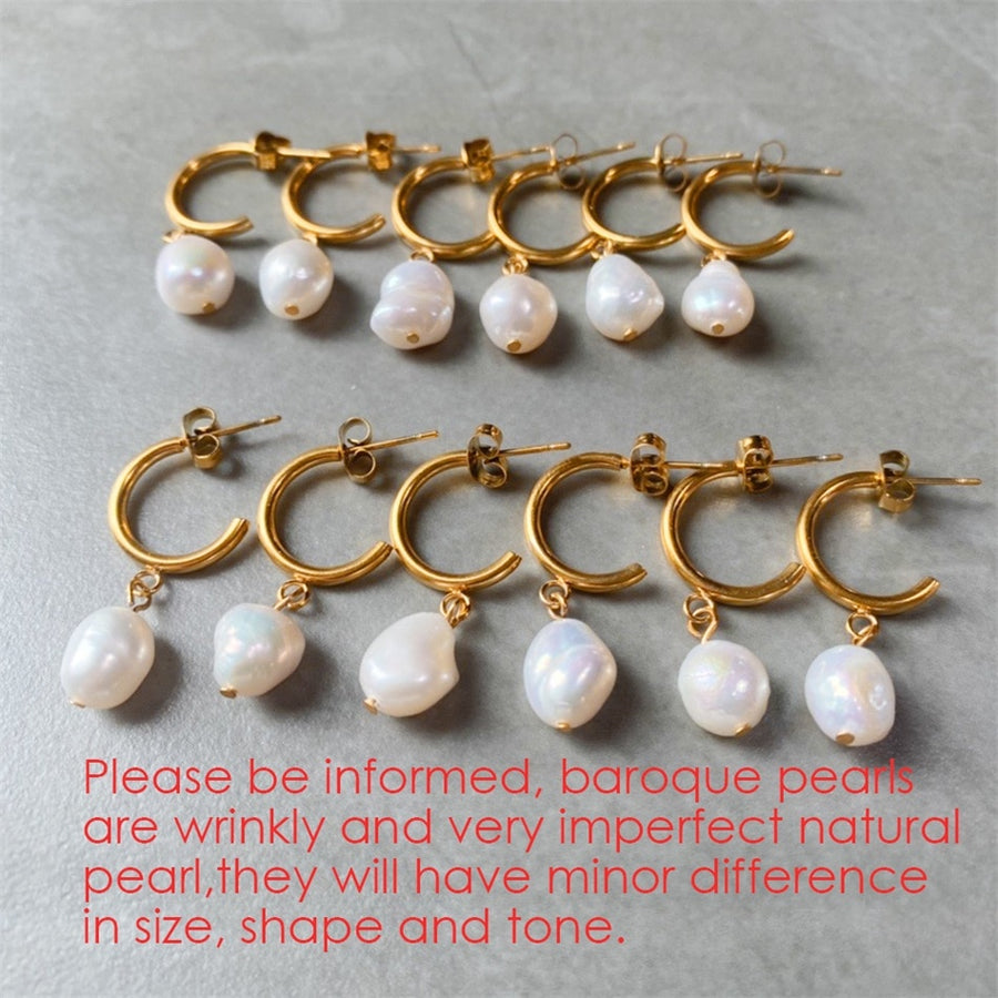 Pearl Drop Earrings