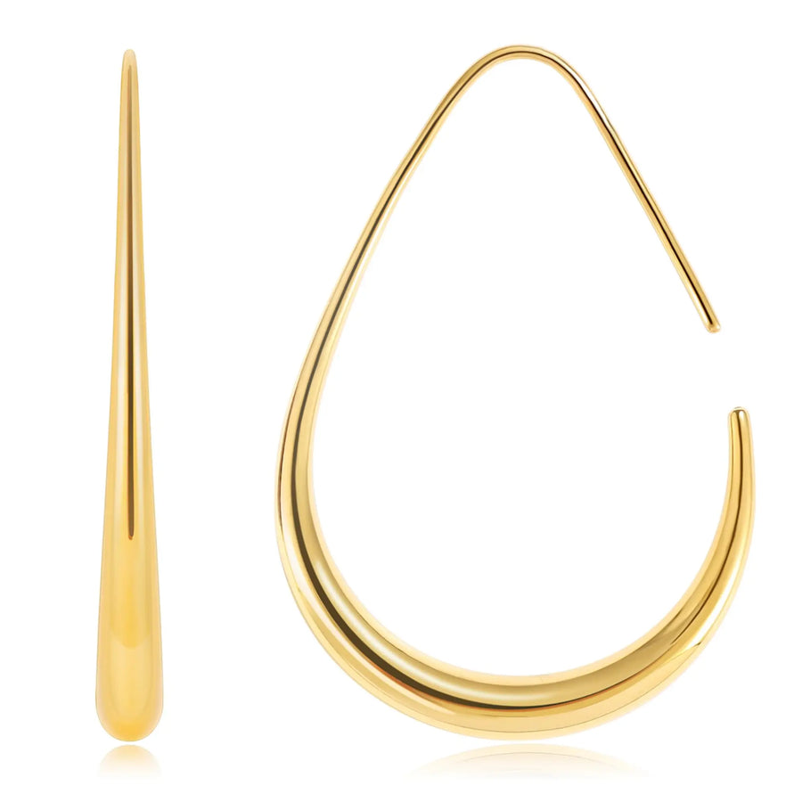 Tilly Teardrop Hoops