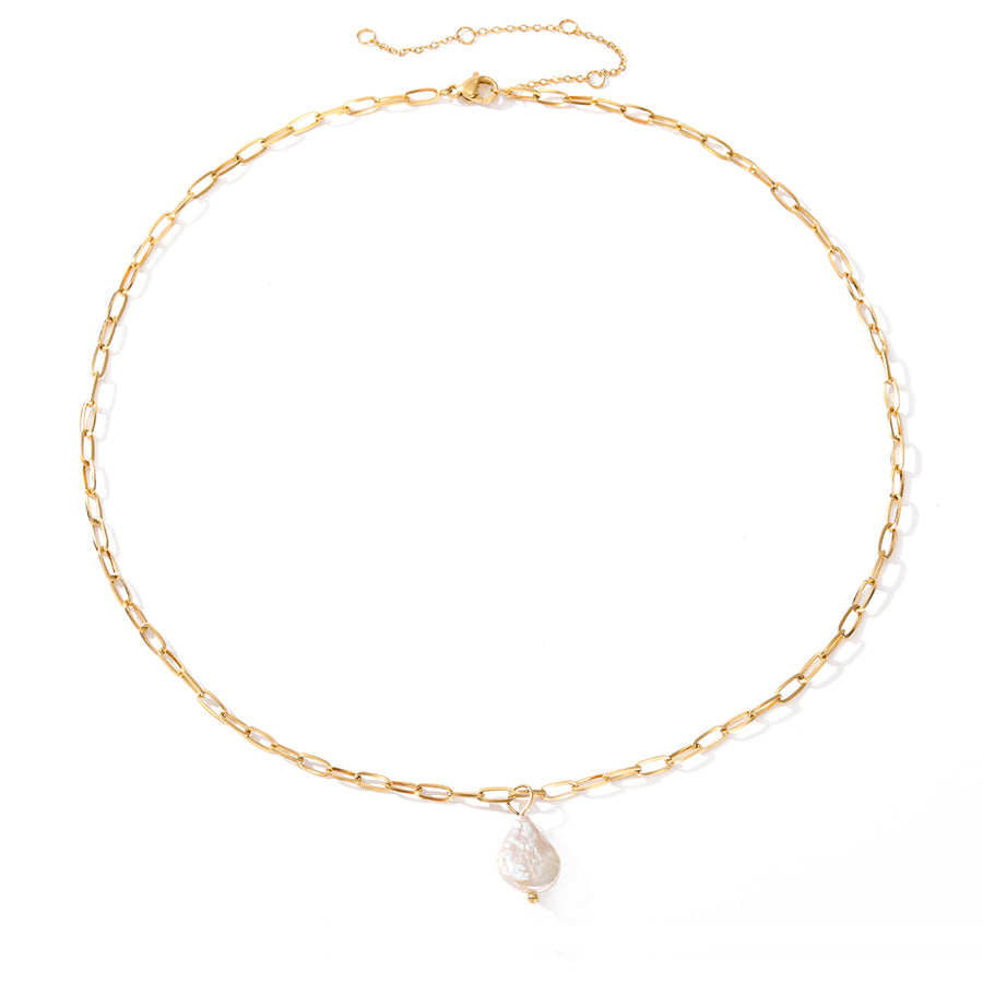 Delaney Pearl Necklace